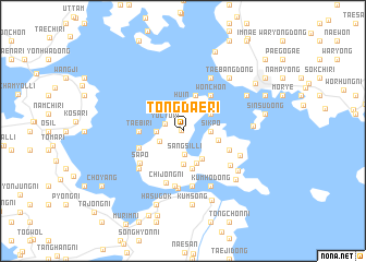 map of Tongdae-ri