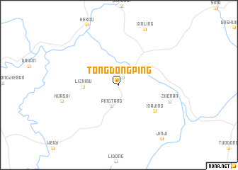 map of Tongdongping