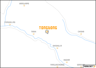 map of Tongdong