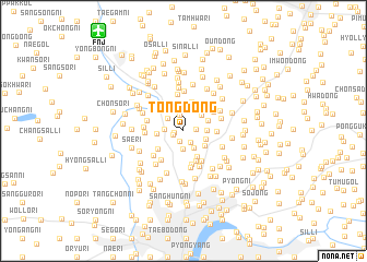 map of Tong-dong