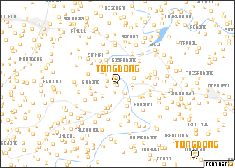 map of Tong-dong