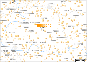 map of Tong-dong