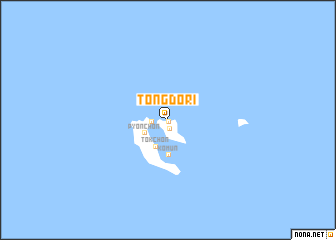 map of Tongdo-ri