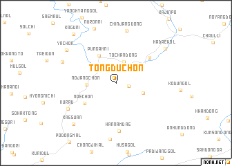 map of Tongdu-ch\
