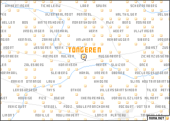 map of Tongeren