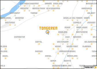 map of Tongeren