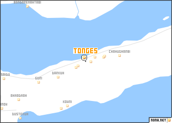 map of Tonges