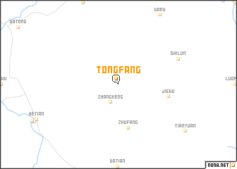 map of Tongfang