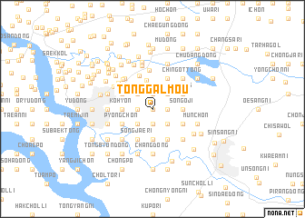 map of Tonggalmou