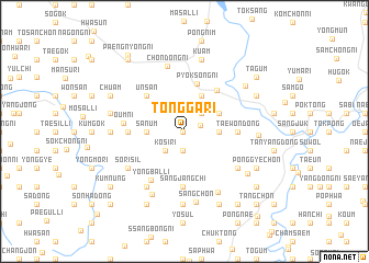map of Tongga-ri