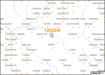 map of Tong Gia