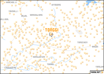 map of Tonggi