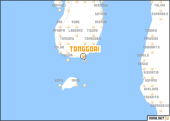 map of Tonggoai