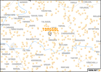 map of Tong-gol