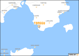 map of Tonggu