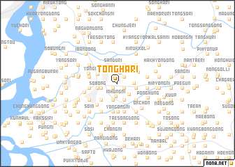 map of Tongha-ri