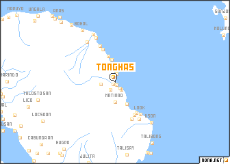 map of Tonghas
