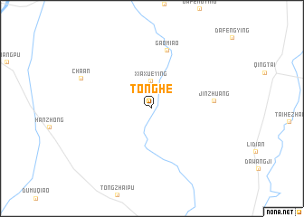 map of Tonghe