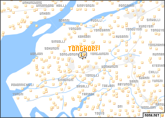 map of Tongho-ri