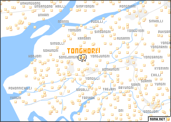 map of Tongho-ri