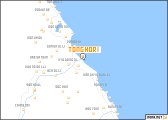 map of Tongho-ri