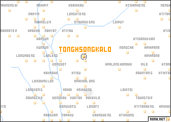 map of Tönghsöngkalo