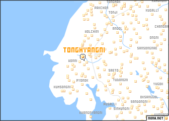 map of T\