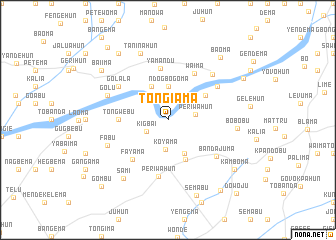 map of Tongiama