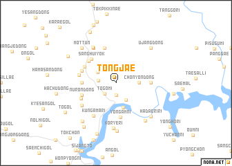 map of Tongjae