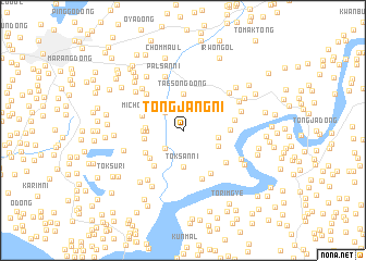 map of Tongjang-ni