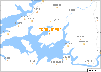 map of Tongjiafan