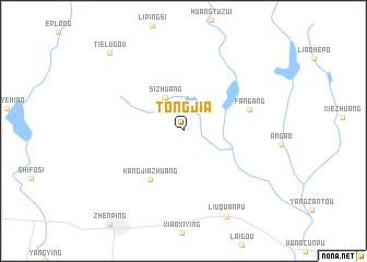 map of Tongjia