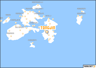 map of Tongjin