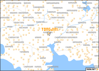 map of Tongji-ri