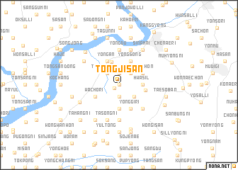 map of Tongjisan