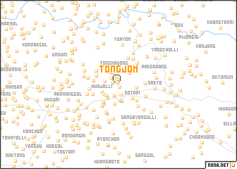 map of Tongjŏm