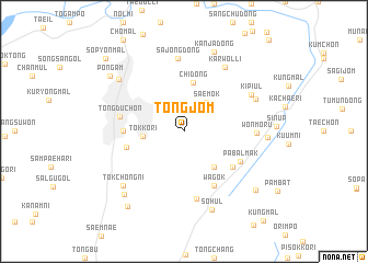 map of Tongjŏm