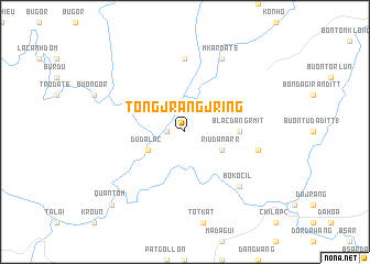 map of Tơng Jrang Jring