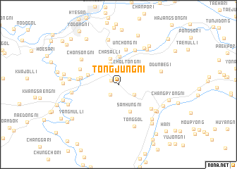 map of Tongjung-ni