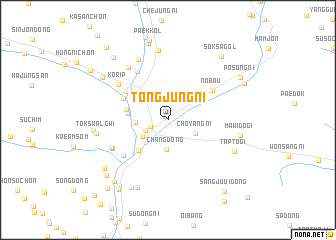 map of Tongjung-ni