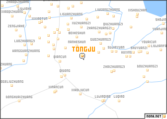 map of Tongju