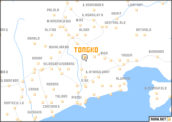 map of Tongko