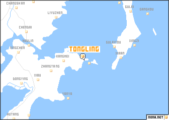 map of Tongling