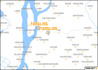 map of Tongling