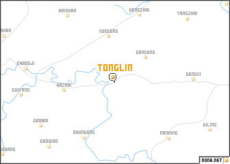 map of Tonglin
