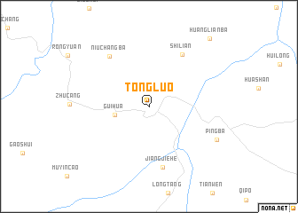 map of Tongluo