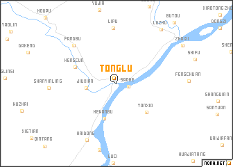 map of Tonglu