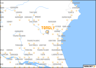 map of Tông Lý