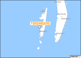 map of Tong Mageng