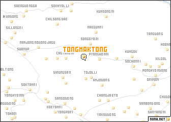 map of Tongmak-tong